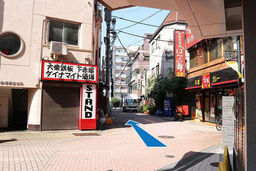 道なりに川越街道まで進みます